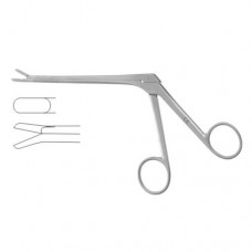 Spurling Leminectomy Rongeur Down Stainless Steel, 18 cm - 7" Bite Size 4 x 10 mm 